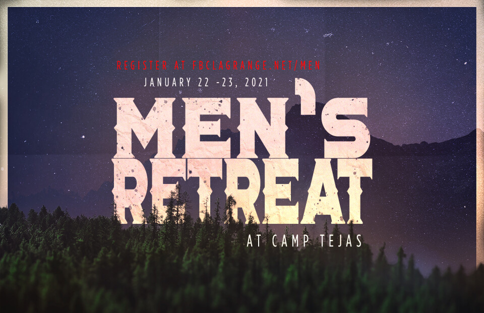 CANCELLED: Men's Retreat