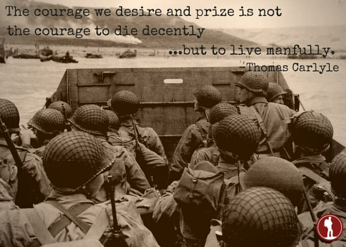 military quotes about courage