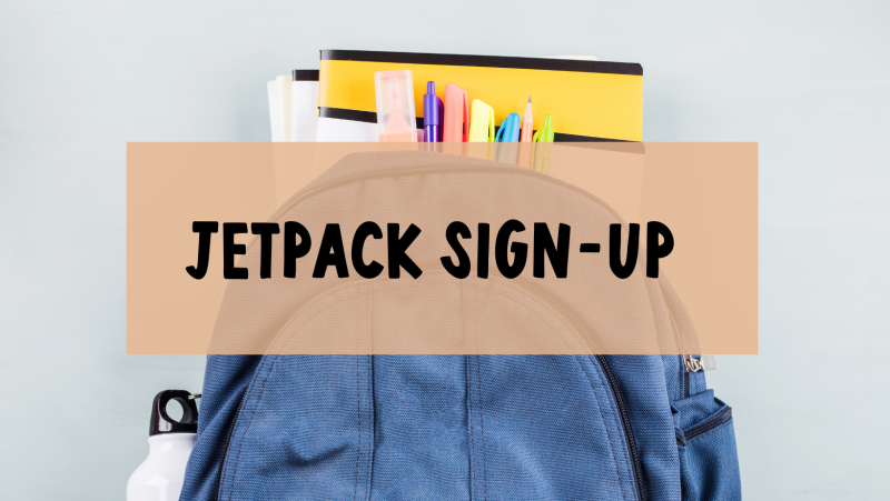 Jet Pack Sign Up
