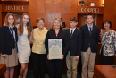 Houston Mayor Honors St. Francis Wolves Against Hunger Team