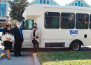 Moody Neurorehabilitation Institute at Galveston Donates a Transport Bus to St. Vincent House 