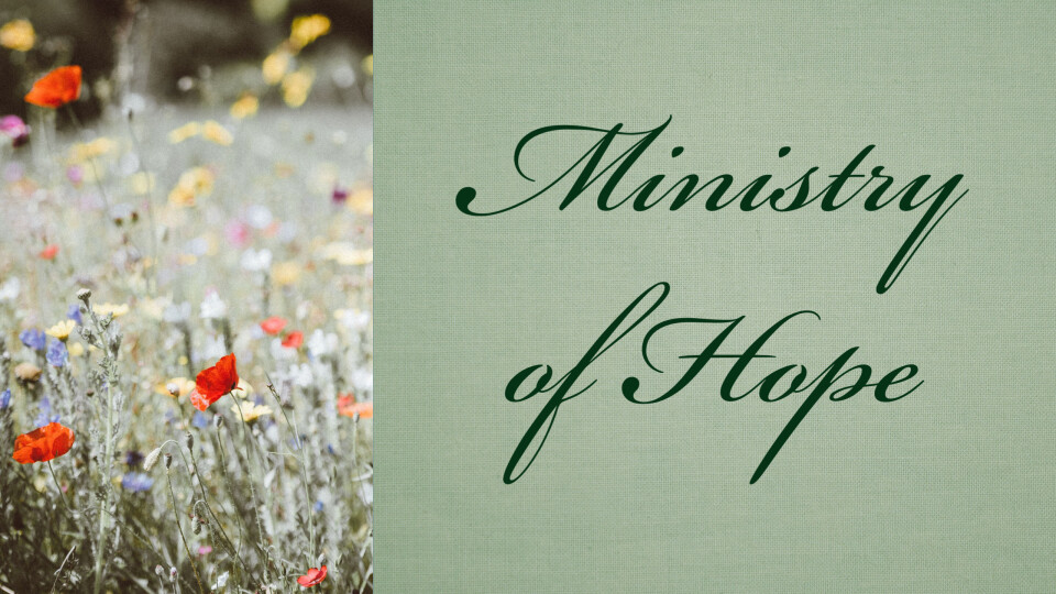 Ministry of Hope Support Group
