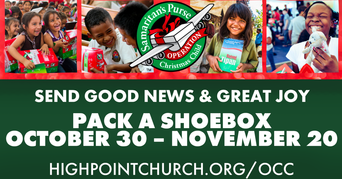 Operation Christmas Child High Point Church