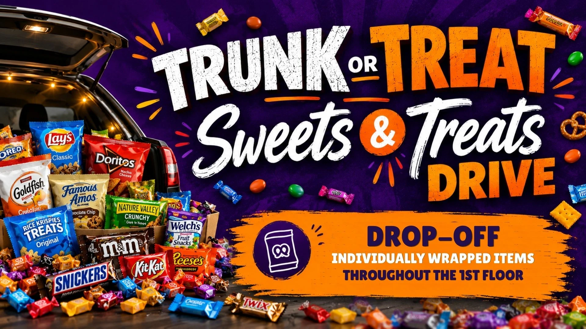 Sweets & Treats Drive for Trunk or Treat