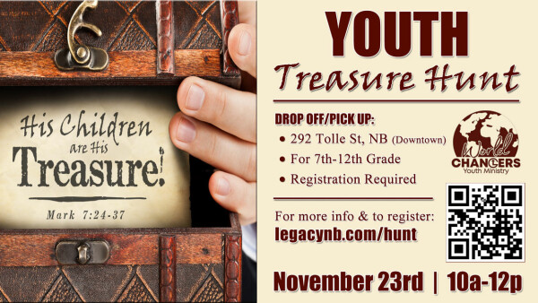 Legacy Church - Youth Treasure Hunt - November 23, 2024