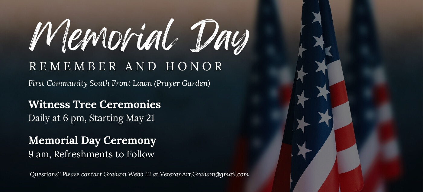 Memorial Day Remember and Honor Ceremonies