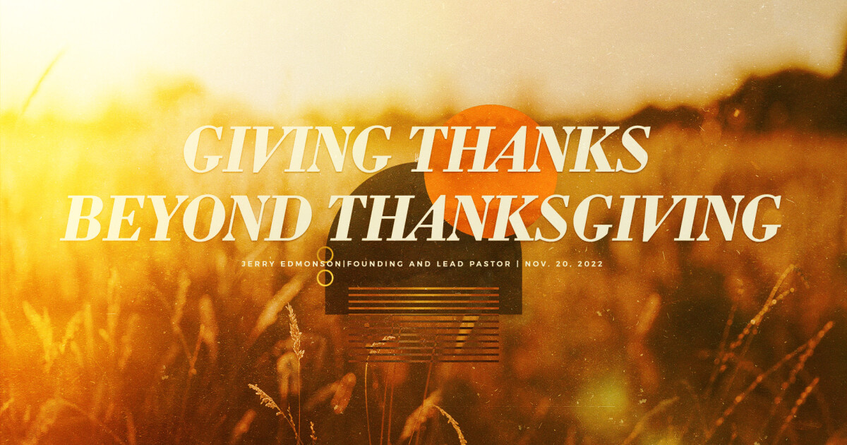 Celebrate thanksgiving by fasting