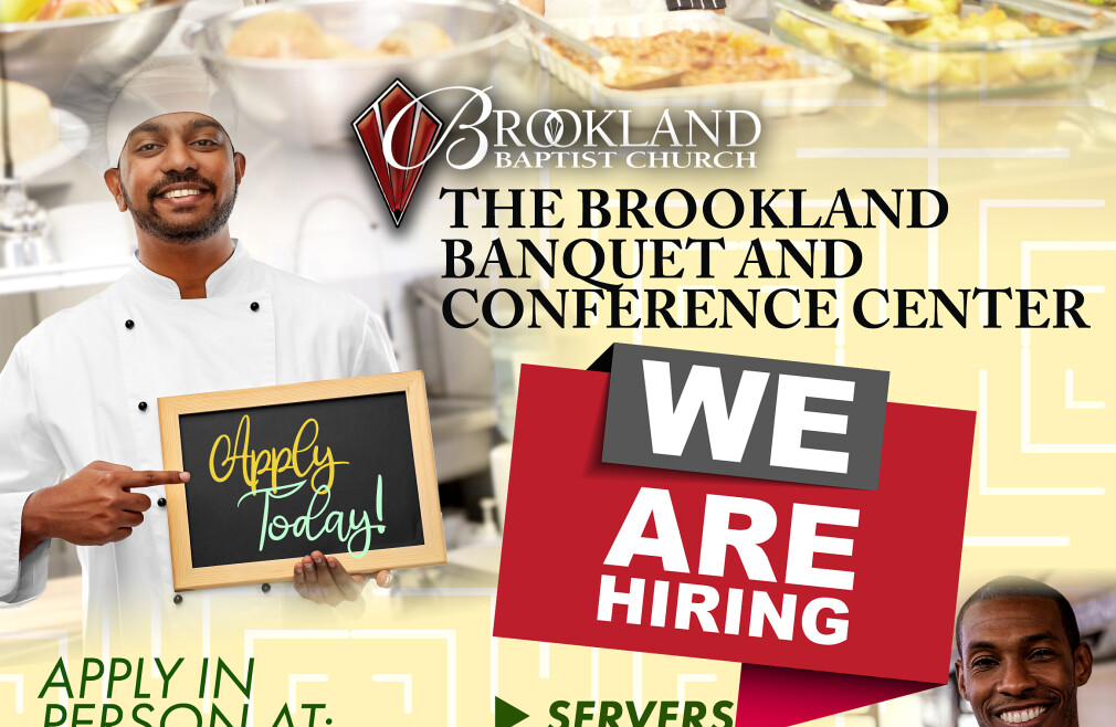 Banquet and Conference Center Now Hiring