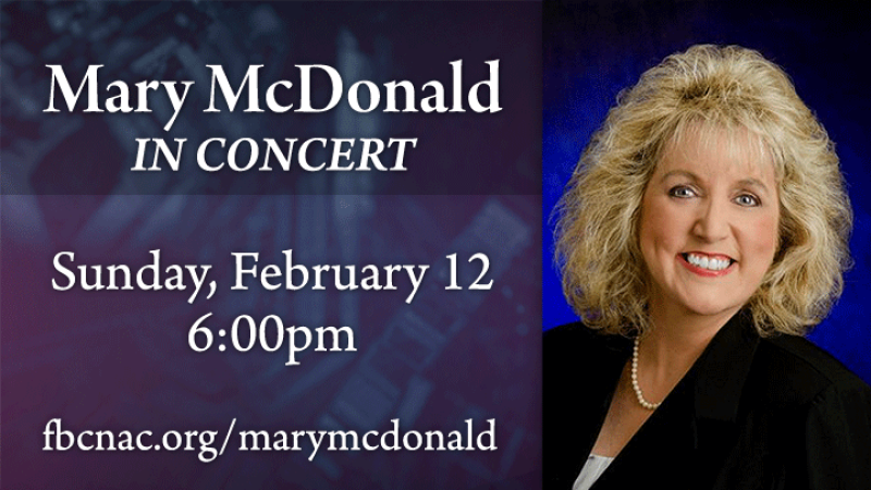 Mary McDonald Concert