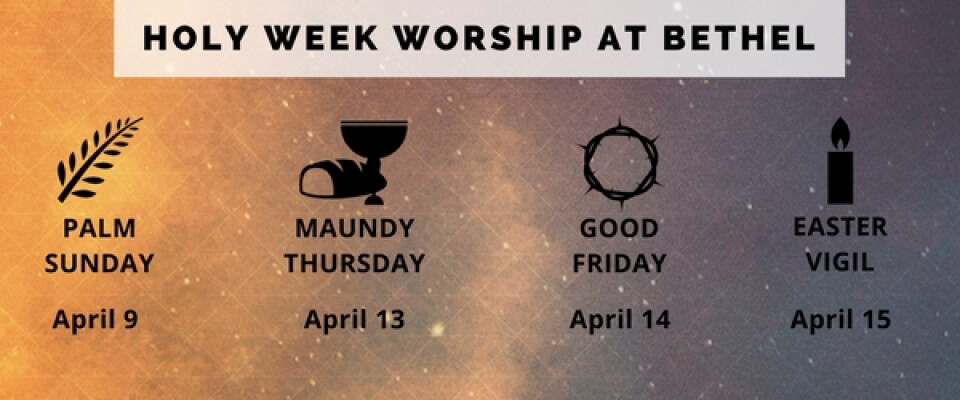 Holy Week Worship