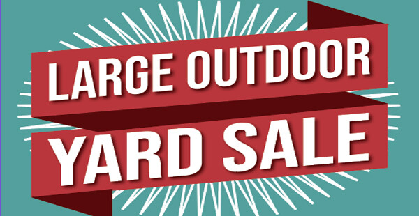 Large Outdoor Yard Sale