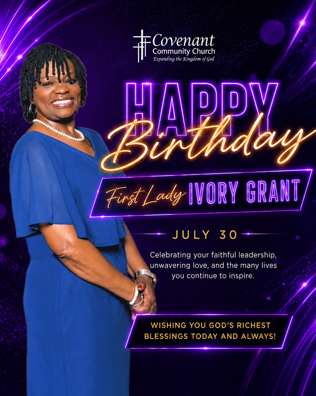 Happy Birthday 1st Lady