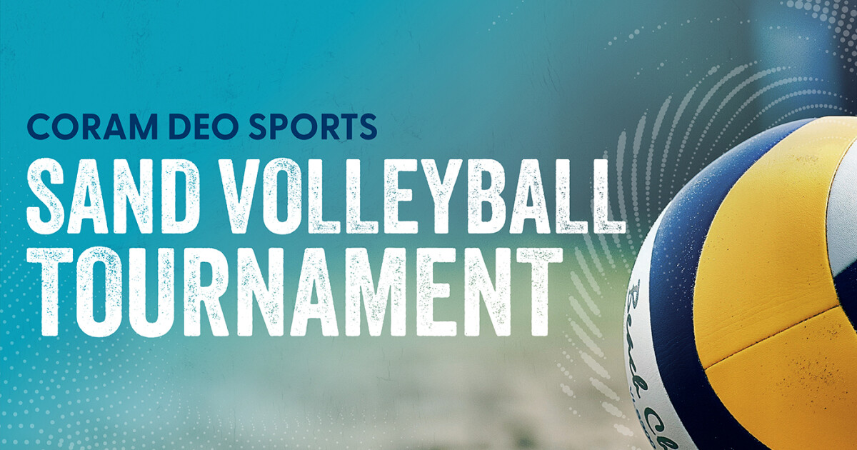 Sand Volleyball Tournament Coram Deo Bible Church