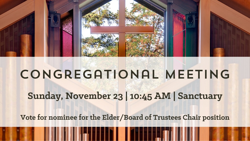 Congregational Meeting