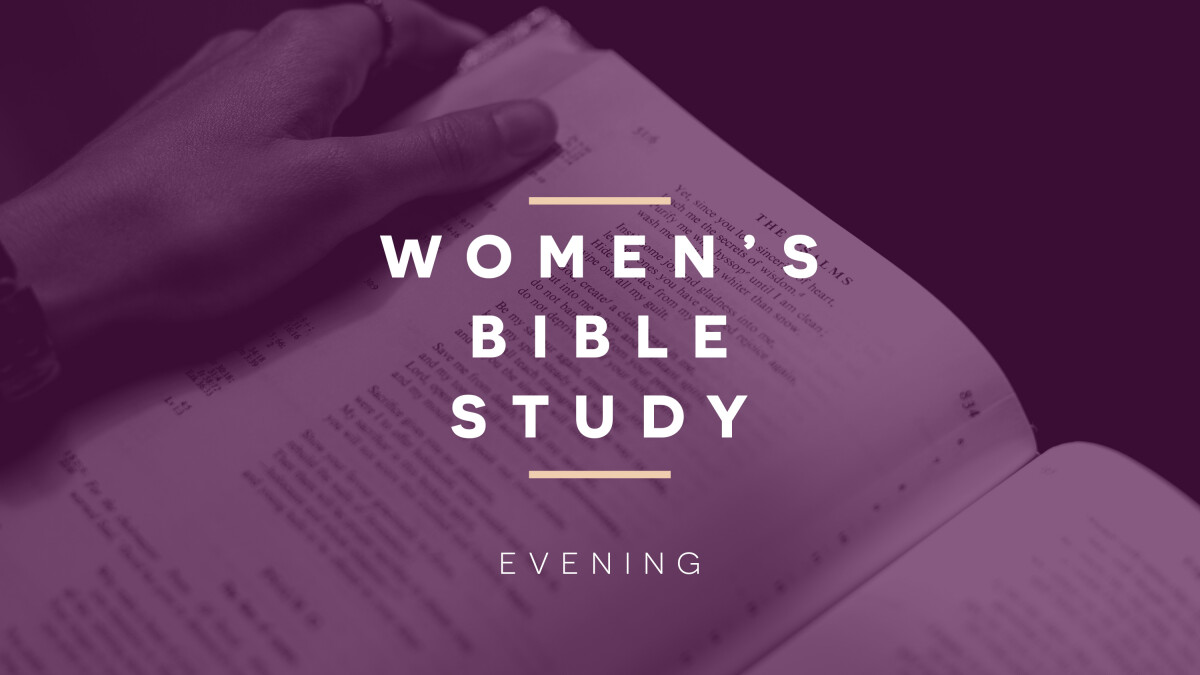 Women's Evening ZOOM Summer Bible Study