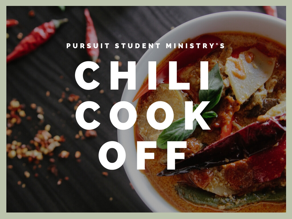 Pursuit's Annual Chili Cook-off 