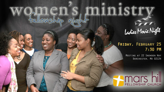 Women's Ministry Fellowship Night