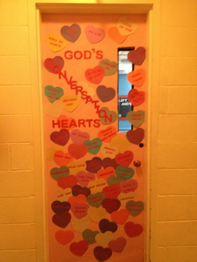 Sunday School Door