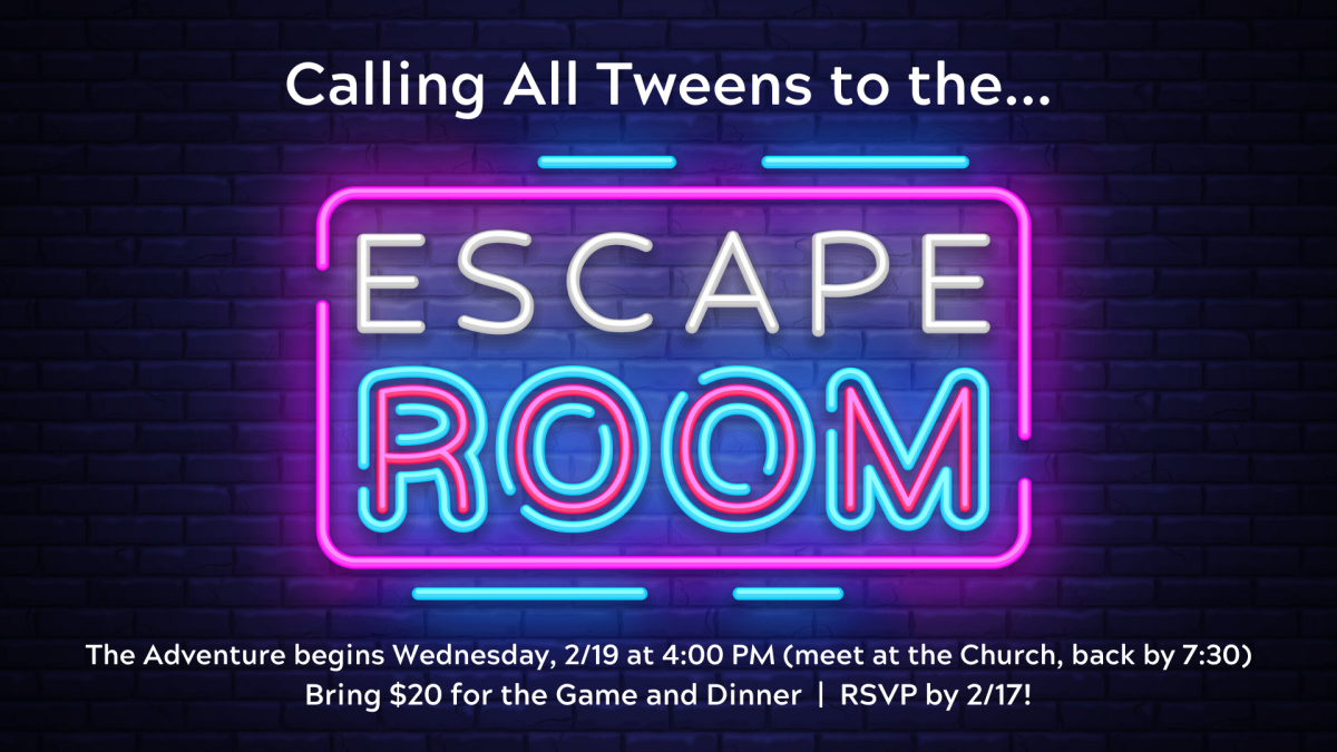 Tweens Escape Room Adventure