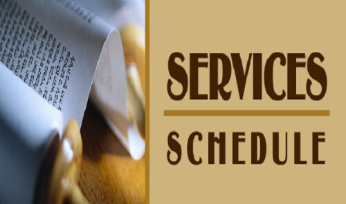 Services & Schedules