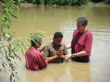 Cambodia: Baptism of Chan Thon