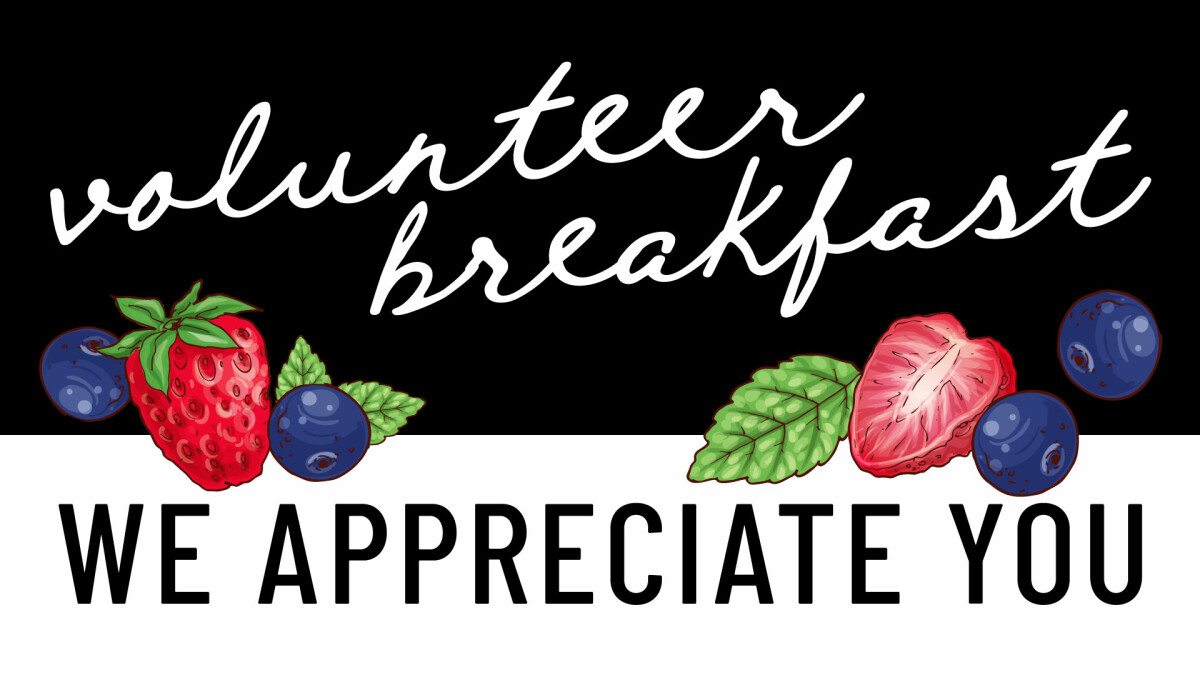 Volunteer Appreciation Brunch 