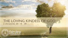The Loving Kindness of God