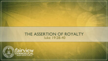 The Assertion of Royalty