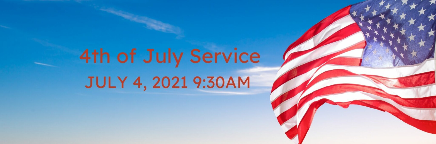 4th of July Service