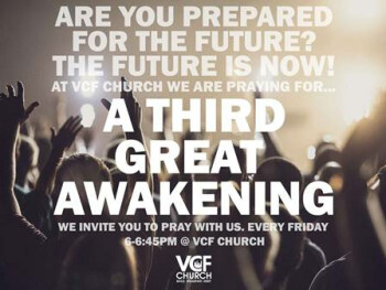 Prayer for a Third Great Awakening 6pm 