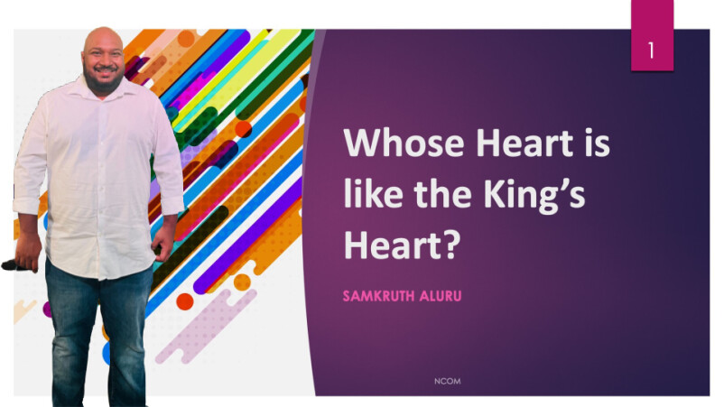 Whose Heart is Like The Kings Hearts ?