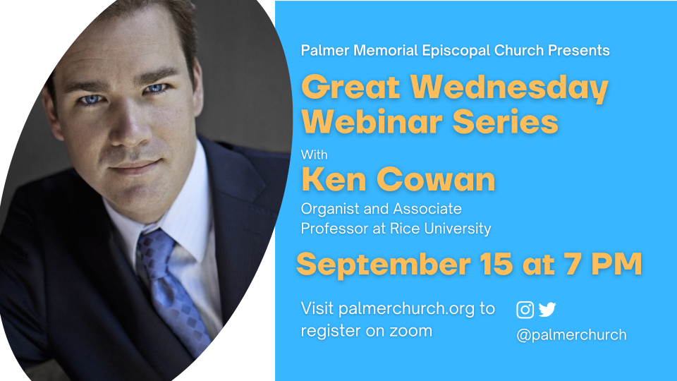 Great Wednesday Online Webinar with Ken Cowan