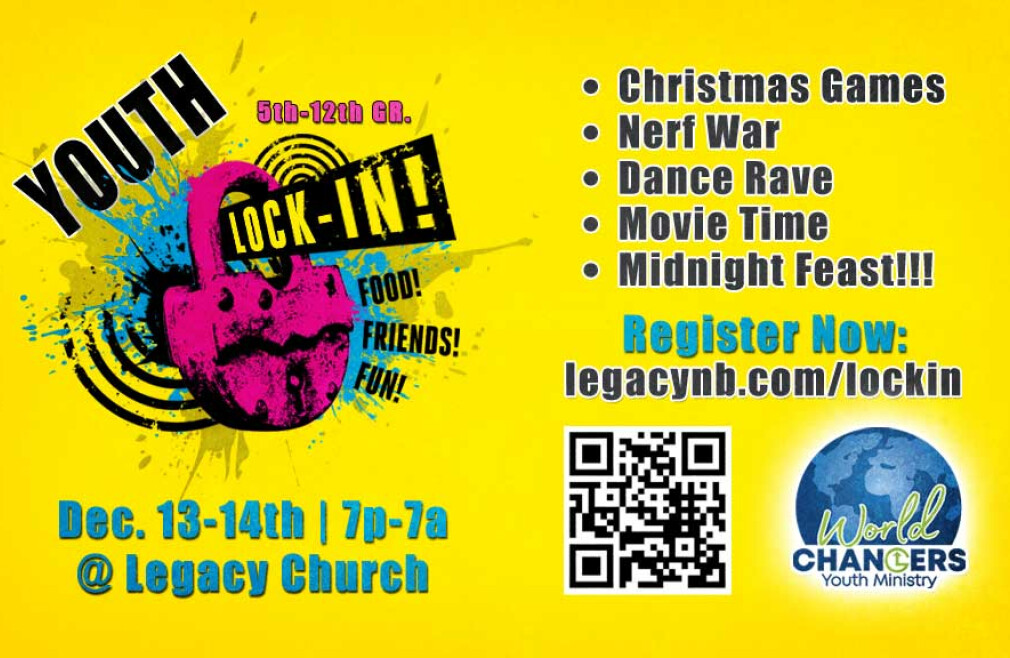 Youth Lock-In (5th-12th Grade)