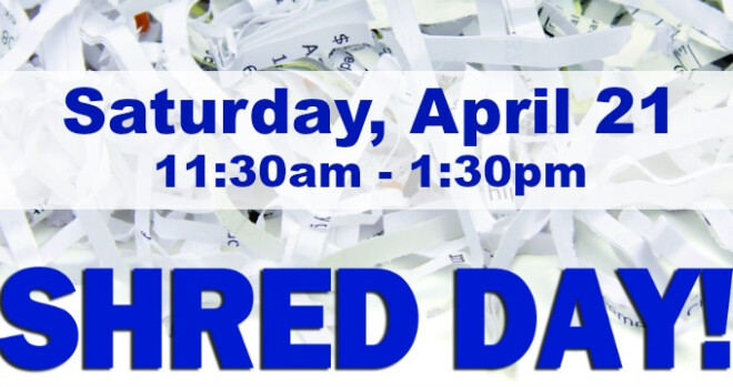 11:30 am Free Shred Event 