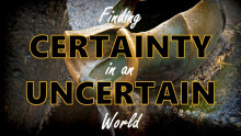 Finding Certainty in an Uncertain World
