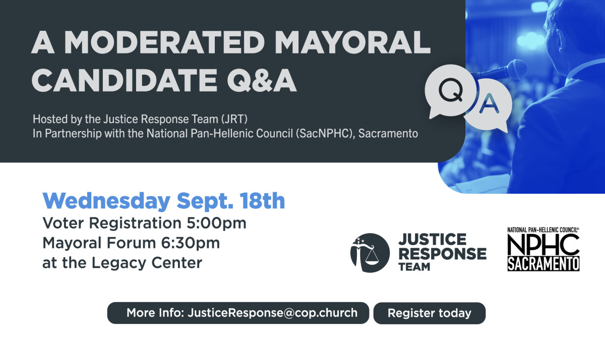 Mayoral Forum and Voter Registration