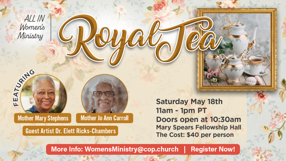 ALL-IN Women's Ministry Royal Tea