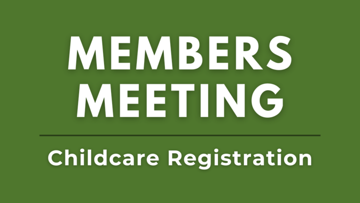 Members Meeting Childcare