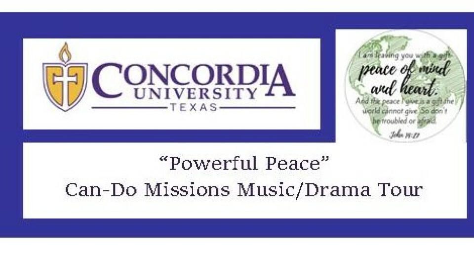 Concordia University Texas Can Do Mission Tour
