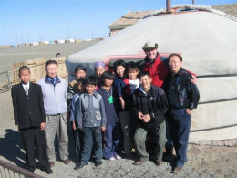 Mongolia - church plant with ger