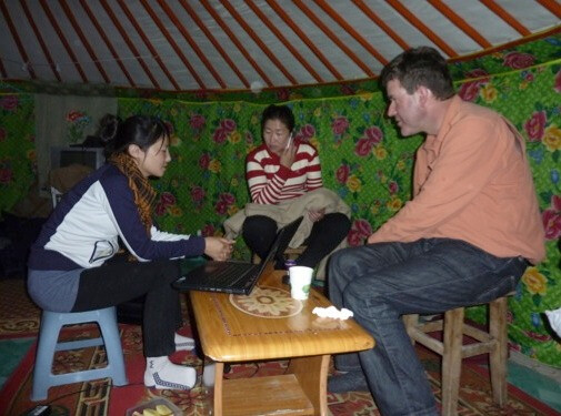 Mongolia, South Gobi Loan Team