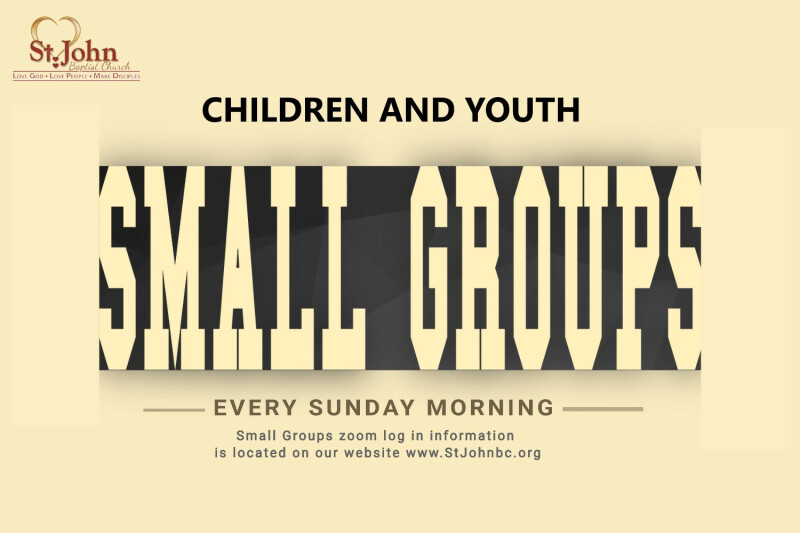 IN-HOUSE and ZOOM Youth & Children Ministry Small Group