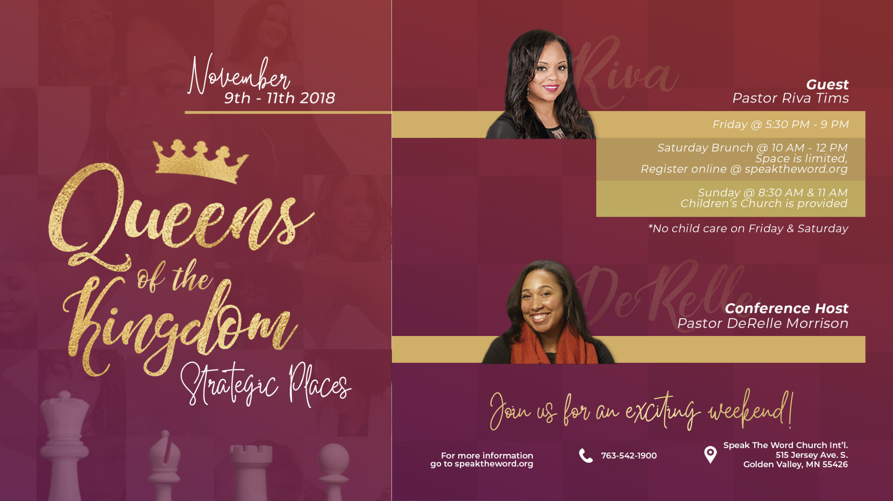 Queens of the Kingdom Sunday Service