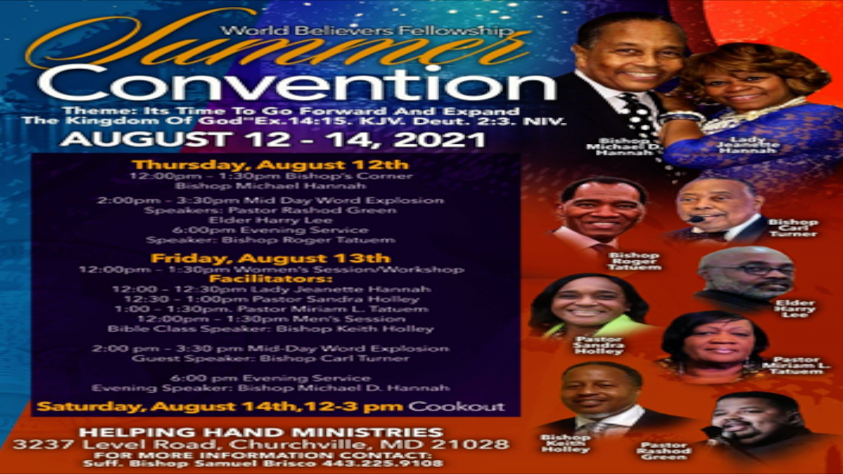 World Believers Fellowship Summer Convention 2021