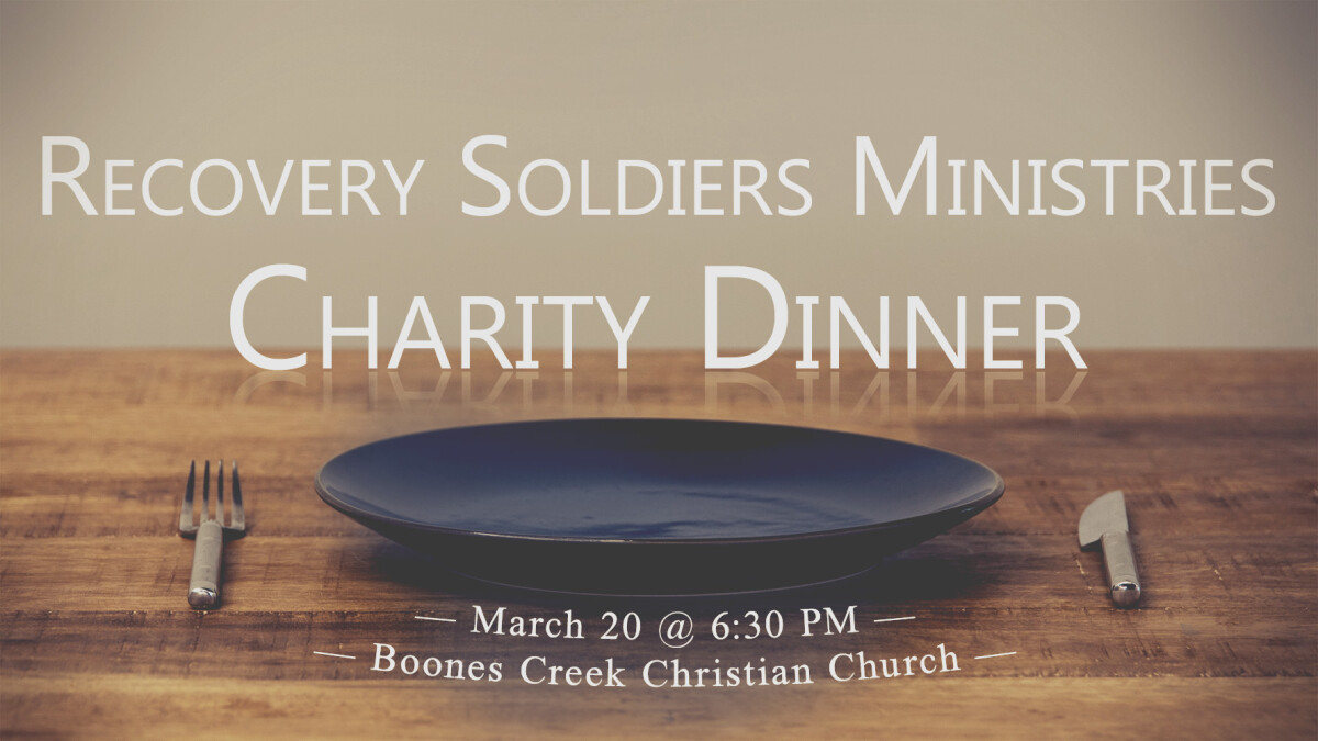 Recovery Soldiers Ministry Charity Dinner
