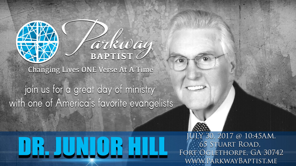 Guest Preacher: Dr. Junior Hill 