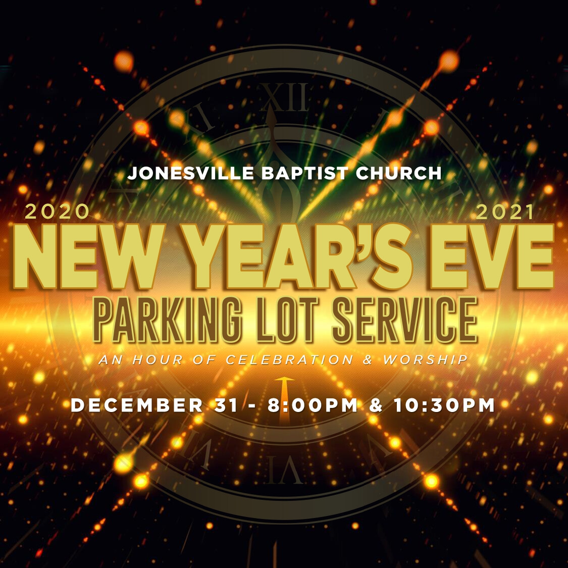 New Year's Eve Parking Lot Service