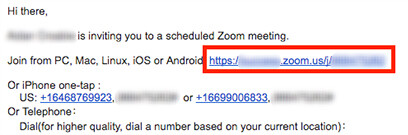 Email Invitation