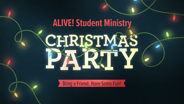 Alive! Christmas Party