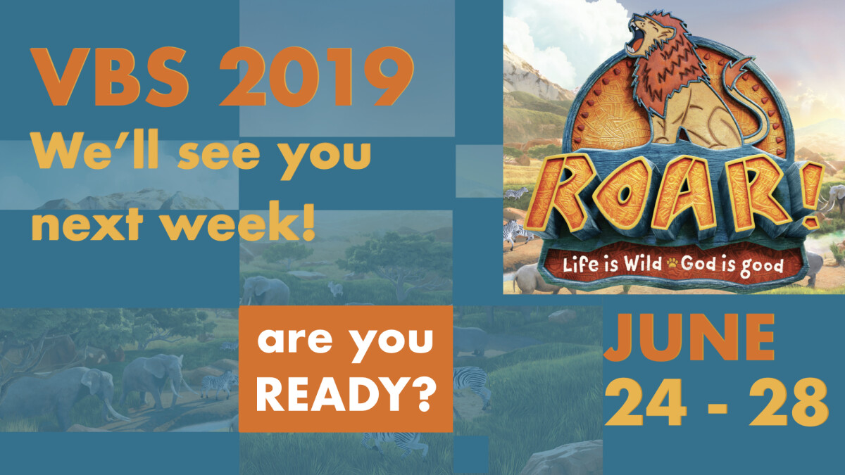 Vacation Bible School 2019: Roar!